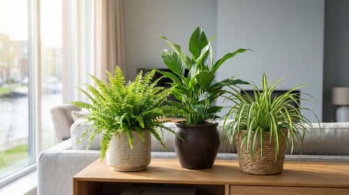 3 manieren waarop planten je kamer snel vochtvrij maken en schimmel voorkomen